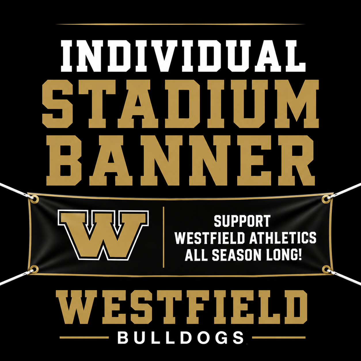 INDIVIDUAL STADIUM BANNER