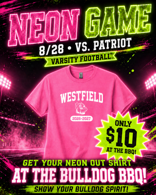 NEON OUT Pink T-Shirt 2026 PREORDER