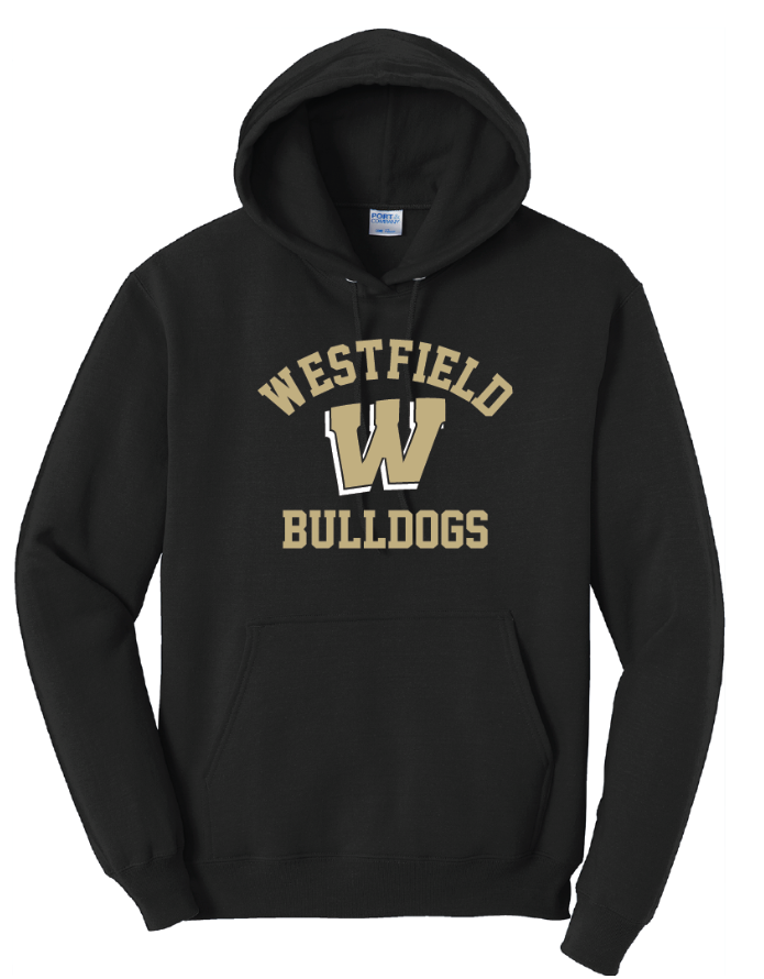 Black Bulldog Hoodie 2025